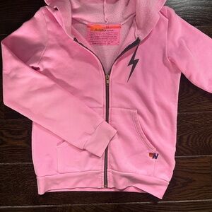Aviator Nation Kids Pink Hoodie